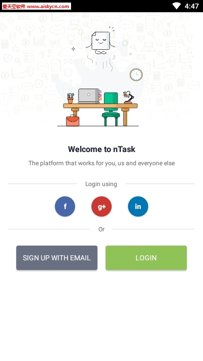 nTask团队管理工具app